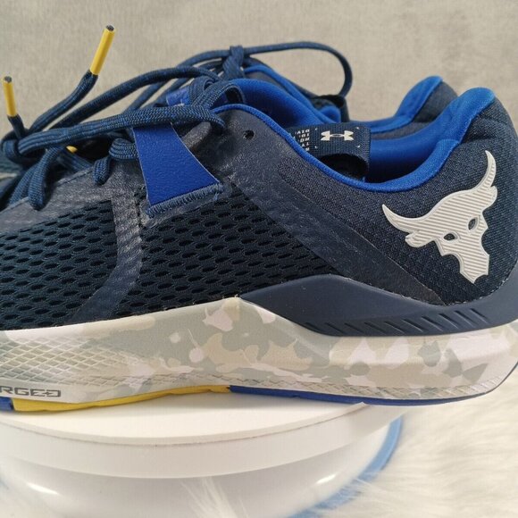 UNDER ARMOUR Unisex Project Rock Size 10 Camouflage Iron Paradise Training Shoes - Picture 9 of 16